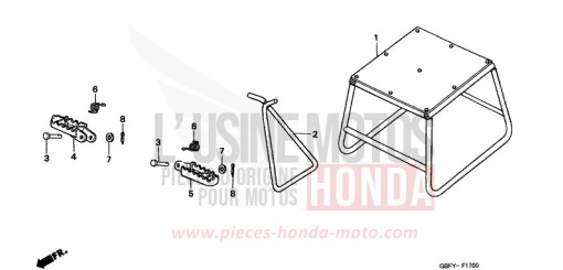 STAENDER/STUFE CR80RBY de 2000