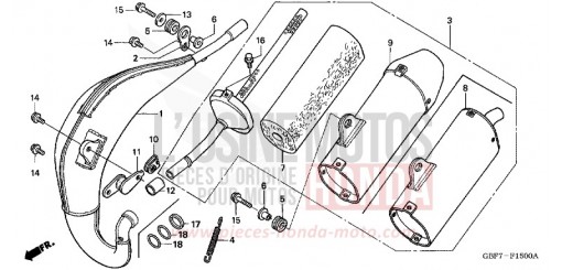 EXPANSIONSKAMMER CR85RB5 de 2005