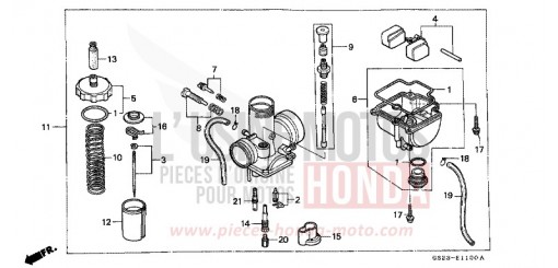 VERGASER CR80RP de 1993