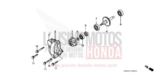 WASSERPUMPE CR80RR de 1994