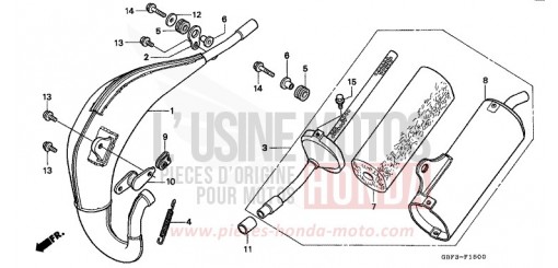 EXPANSIONSKAMMER CR80RW de 1998
