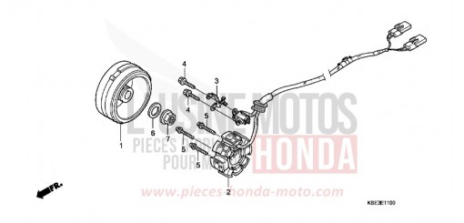 GENERATOR CRF150RC de 2012