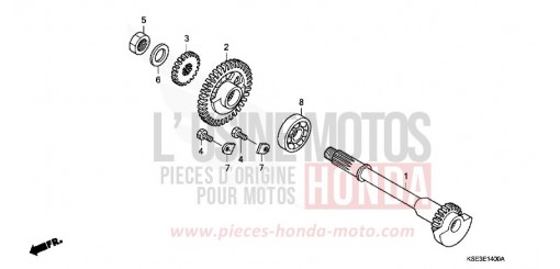 AUSGLEICHER CRF150RC de 2012