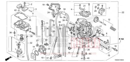 VERGASER CRF150RD de 2013