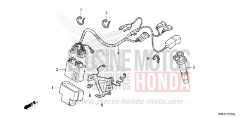 KABELBAUM CRF150RE de 2014