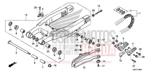 SCHWINGE CRF150RBD de 2013