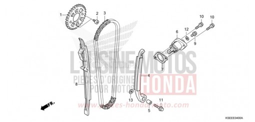 NOCKENWELLENKETTE/SPANNVORRICHTUNG CRF150RBE de 2014