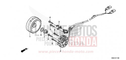 GENERATOR CRF150RBJ de 2018