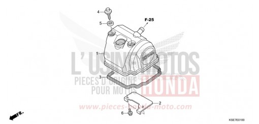 ZYLINDERKOPFDECKEL CRF150RBN de 2022