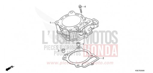 ZYLINDER CRF150RBN de 2022