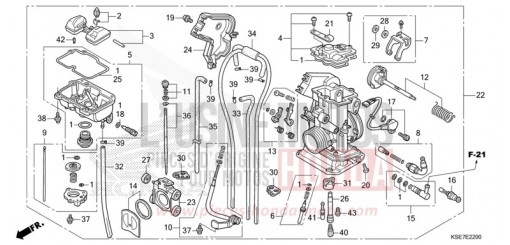 VERGASER CRF150RBN de 2022