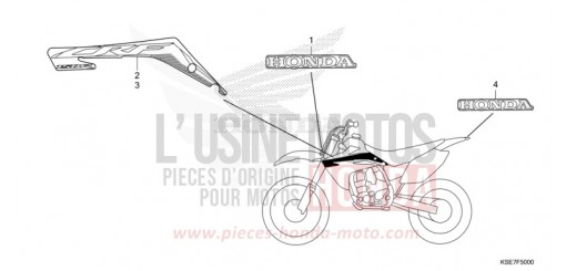 MARKE CRF150RBN de 2022