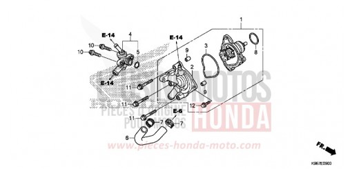 WASSERPUMPE WW125AK de 2019