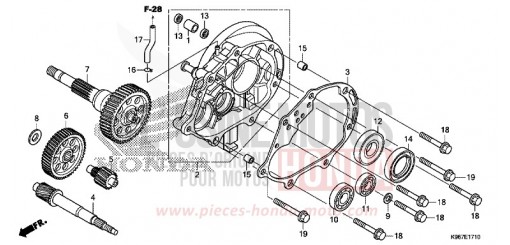 GETRIEBE WW125AK de 2019
