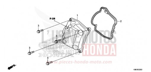 ZYLINDERKOPFDECKEL WW125AK de 2019