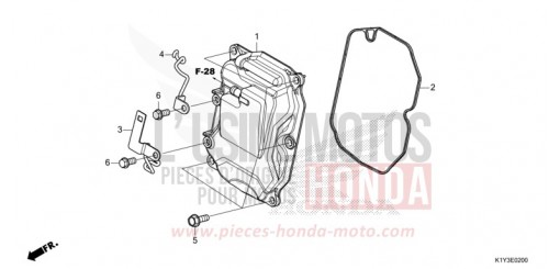 ZYLINDERKOPFDECKEL WW125AM de 2021