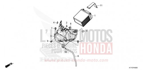 BATTERIE WW125AM de 2021