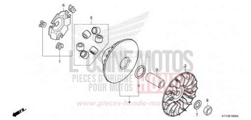 ANTRIEBSFLAECHE WW125AM de 2021