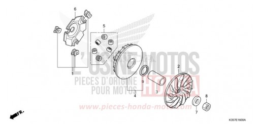 ANTRIEBSFLAECHE WW125EX2H de 2017