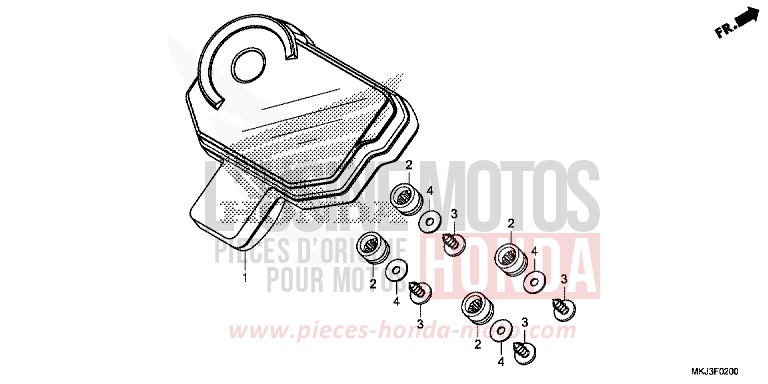 MESSGERAET von CB1000R SWORD SILVER METALLIC (NHA95) von 2019