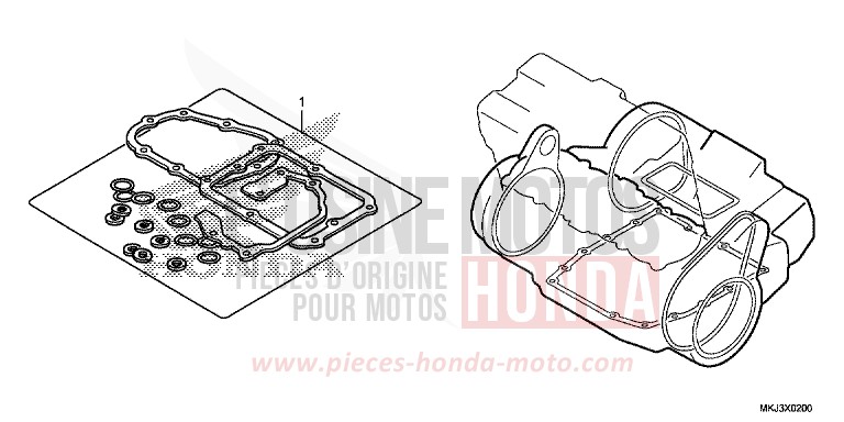DICHTUNG SATZ B von CB1000R GRAPHITE BLACK (NHB01) von 2020