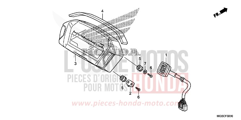 MESSGERAET von Integra MAT GUNPOWDER BLACK METALLIC (NH436) von 2013