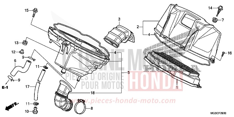 LUFTFILTER von Integra PEARL SUNBEAM WHITE (NHA66) von 2013