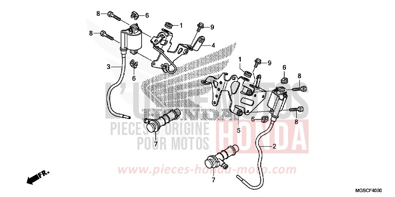 ZUENDSPULE von Integra PEARL SUNBEAM WHITE (NHA66) von 2013