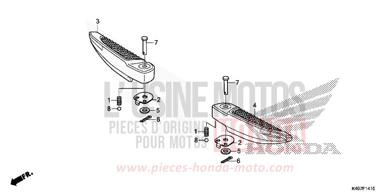 MARCHEPIED SELLE TANDEM von Forza MOONDUST SILVER METALLIC (NHB29) von 2015