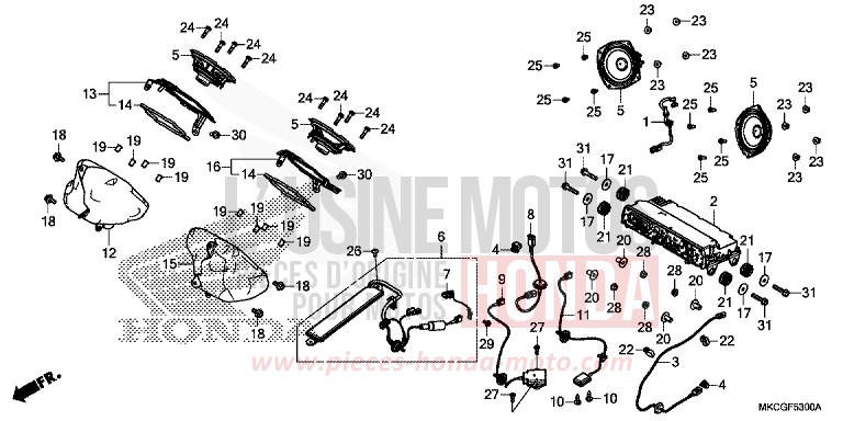 APPAREIL AUDIO von GL1800 MAT BALLISTIC BLACK METALLIC (NHA86K) von 2020