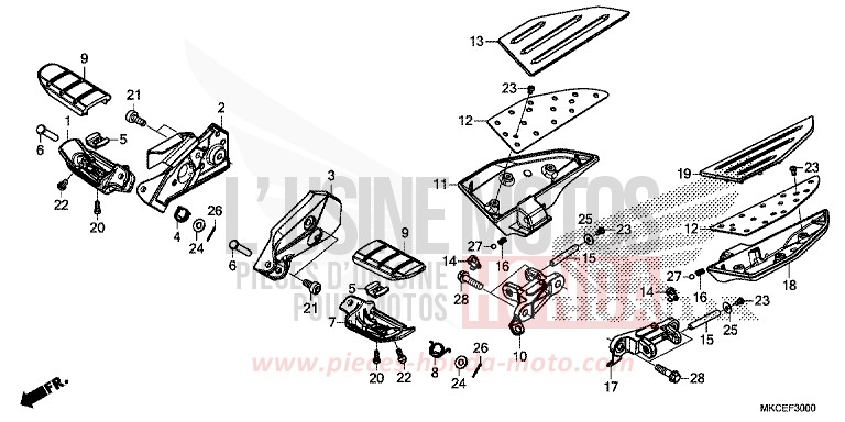 MARCHE von GL1800 MAT MAJESTIC SILVER METALLIC (NHB70) von 2019