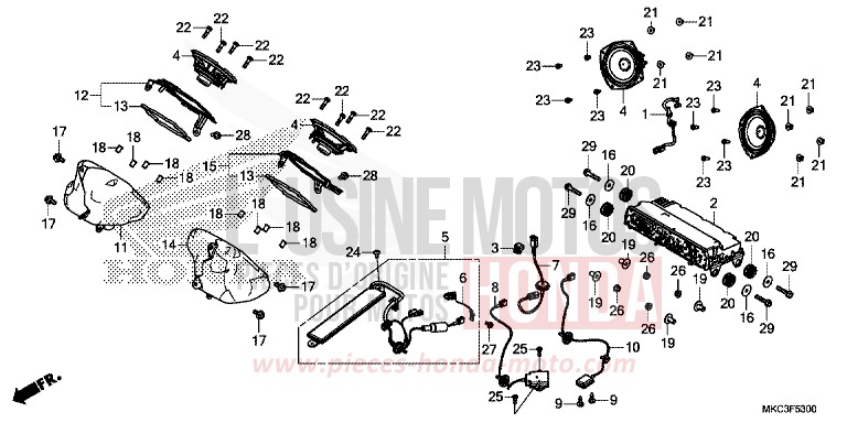 APPAREIL AUDIO von GL1800 CANDY ARDENT RED (R367B) von 2018