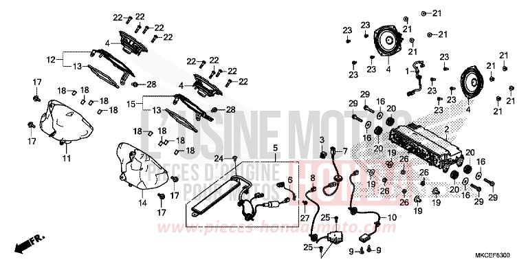 APPAREIL AUDIO von GL1800 DARKNESS BLACK METALLIC (NH463) von 2019