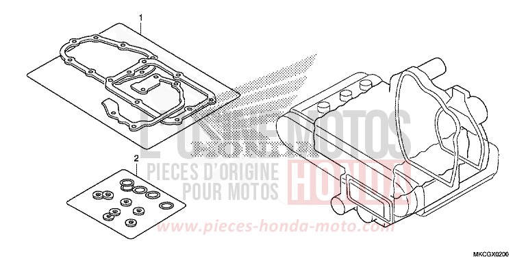 TROUSSE DE JOINT B von GL1800 CANDY ARDENT RED (R367B) von 2020