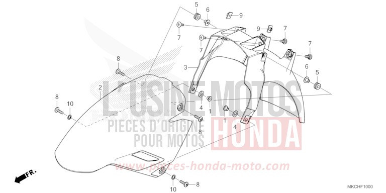 AILE AVANT von GL1800 CANDY ARDENT RED (R367B) von 2021