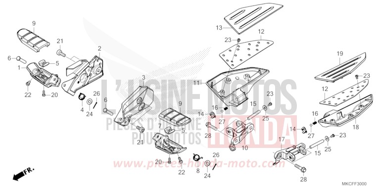 MARCHE von GL1800 GUNMETAL BLACK METLLIC (NHC52B) von 2022