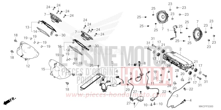 APPAREIL AUDIO von GL1800 GUNMETAL BLACK METLLIC (NHC52B) von 2022