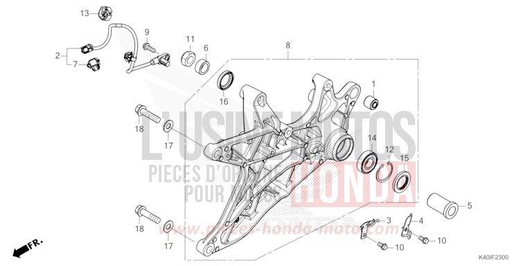 SCHWINGE von Forza PEARL FALCON GRAY (NHC61) von 2022