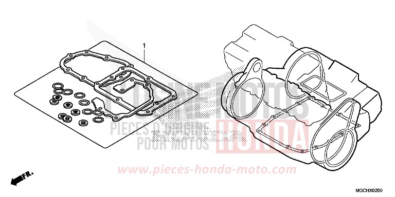 DICHTUNG SATZ B von CB1100 PEARL SUNBEAM WHITE (NHA66) von 2017