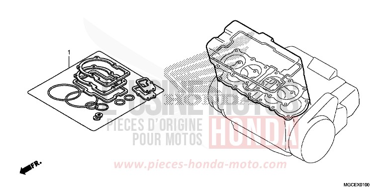 DICHTUNG SATZ A von CB1100 DARKNESS BLACK METALLIC (NH463) von 2014