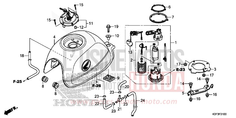 KRAFTSTOFFTANK von Monkey PEARL NEBULA RED (R376) von 2019