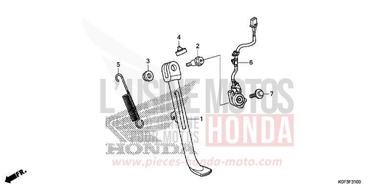 STAENDER von Monkey PEARL SHINING BLACK (NHB98) von 2019