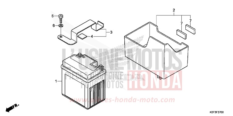 BATTERIE von Monkey PEARL SHINING BLACK (NHB98) von 2019
