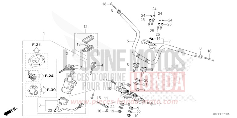 ROHRGRIFF von Monkey PEARL NEBULA RED (R376) von 2022