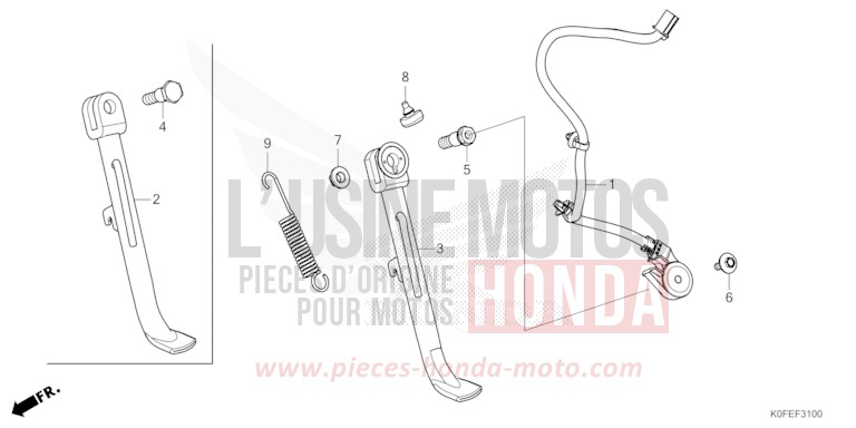 STAENDER von Monkey PEARL NEBULA RED (R376) von 2022