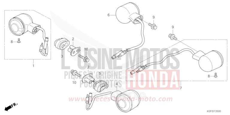 BLINKER von Monkey PEARL NEBULA RED (R376) von 2022