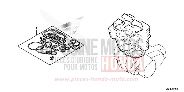 DICHTUNG SATZ A von CB500F MAT AXIS GRAY METALLIC (NH303) von 2022