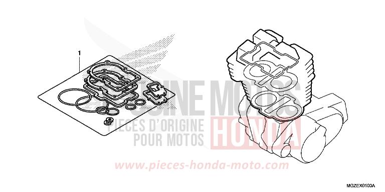 DICHTUNG SATZ A von CB500F ROSS WHITE (NH196K) von 2015