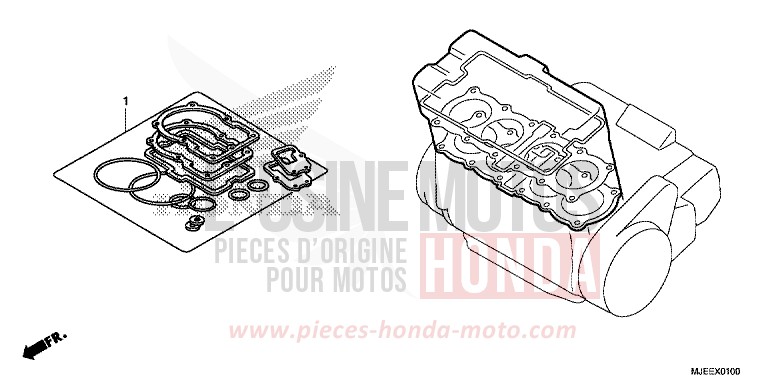 DICHTUNG SATZ A von CB650F SWORD SILVER METALLIC (NHA95) von 2018