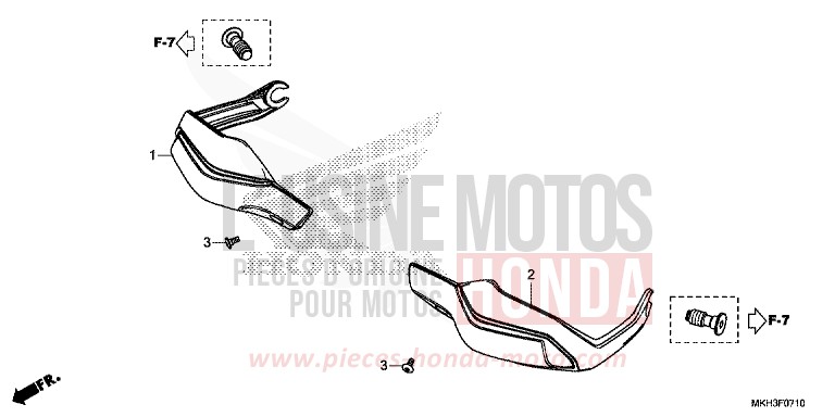 PROTEGE-DOIGTS von X-ADV MAT MOONSTONE SILVER METALLIC (NH378) von 2020